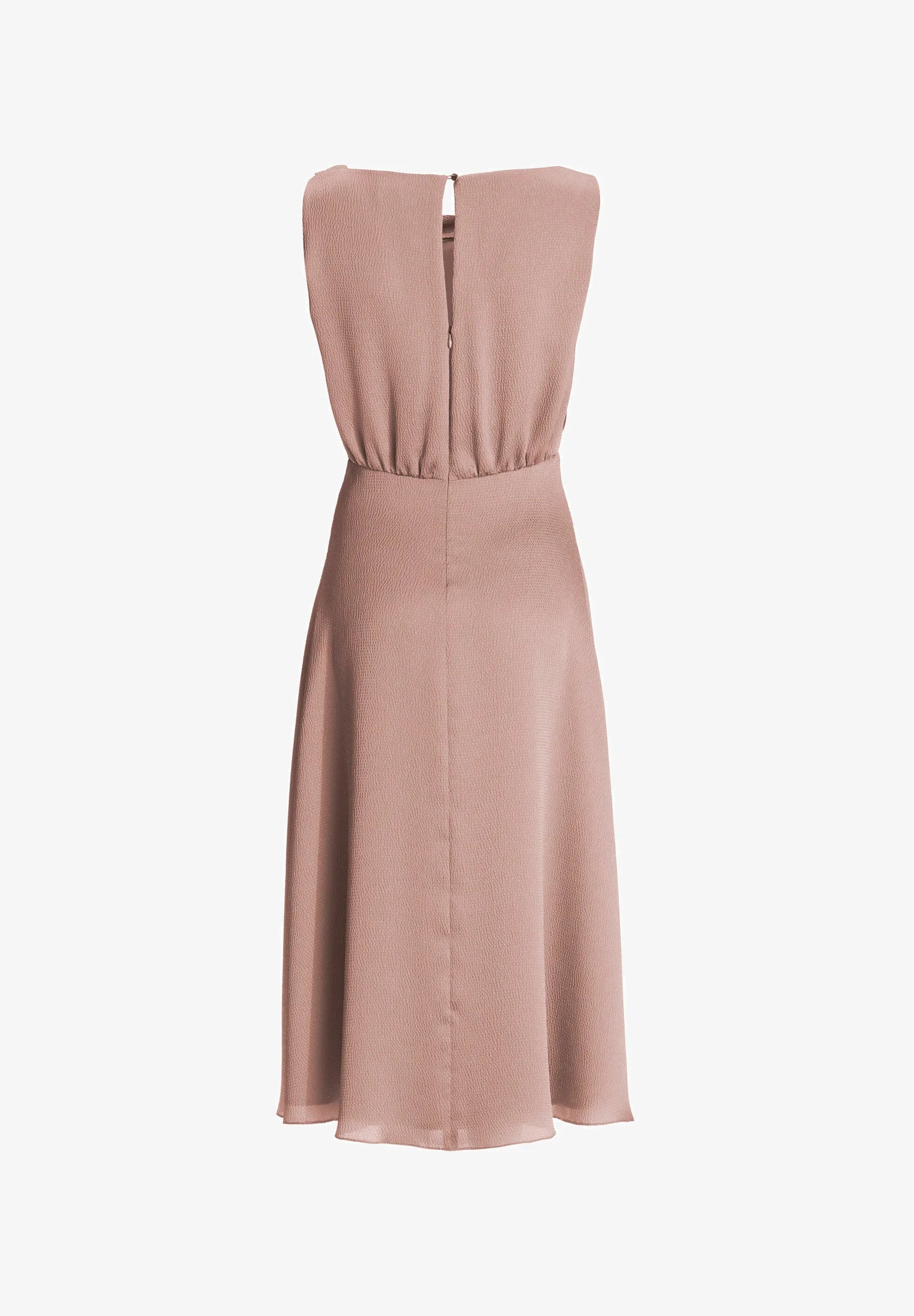 Swing Satin Waterfall Jurk – Oud Rose