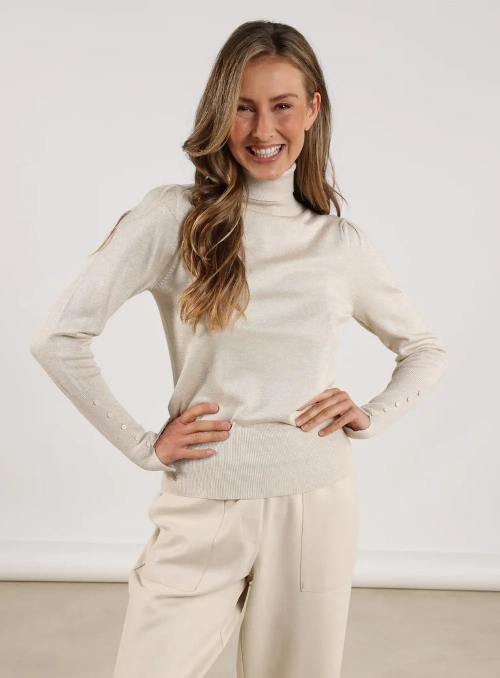 Nukus Pullover Sylvia Sand