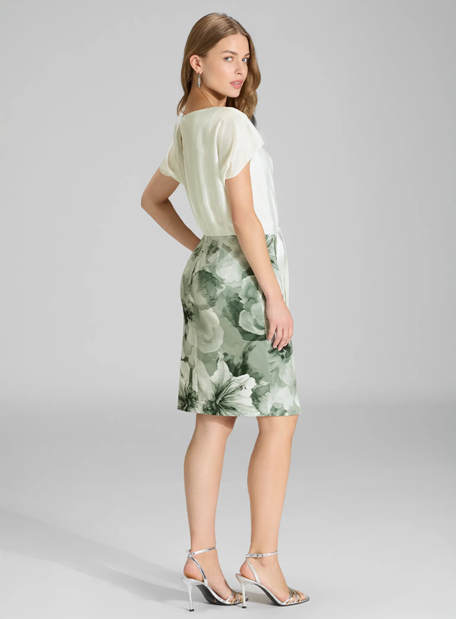 Swing Floral Pencil Dress