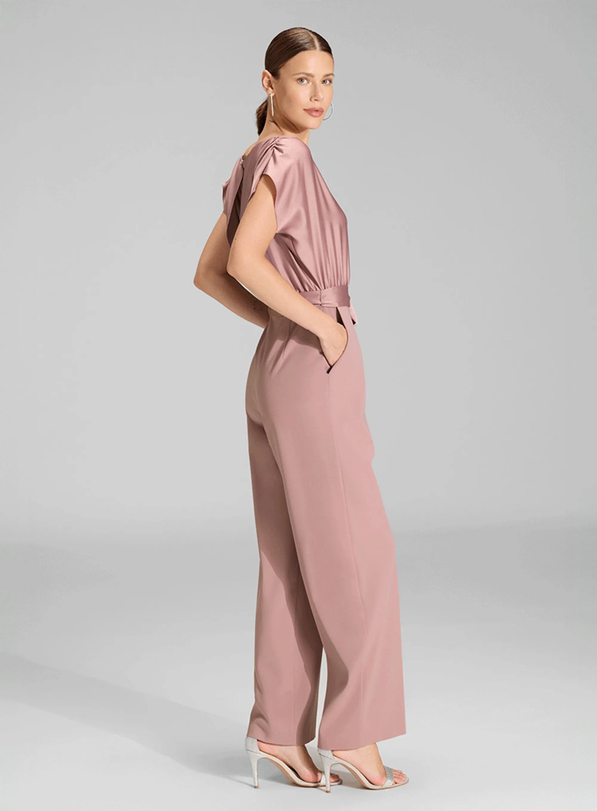 Swing Elegant Jumpsuit – Oud Rose