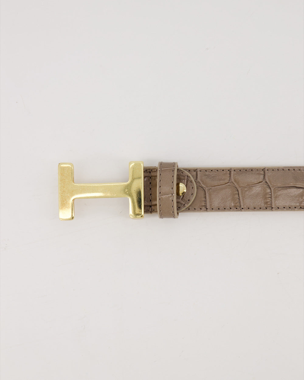 MVD Hera Big Croco Riem Taupe