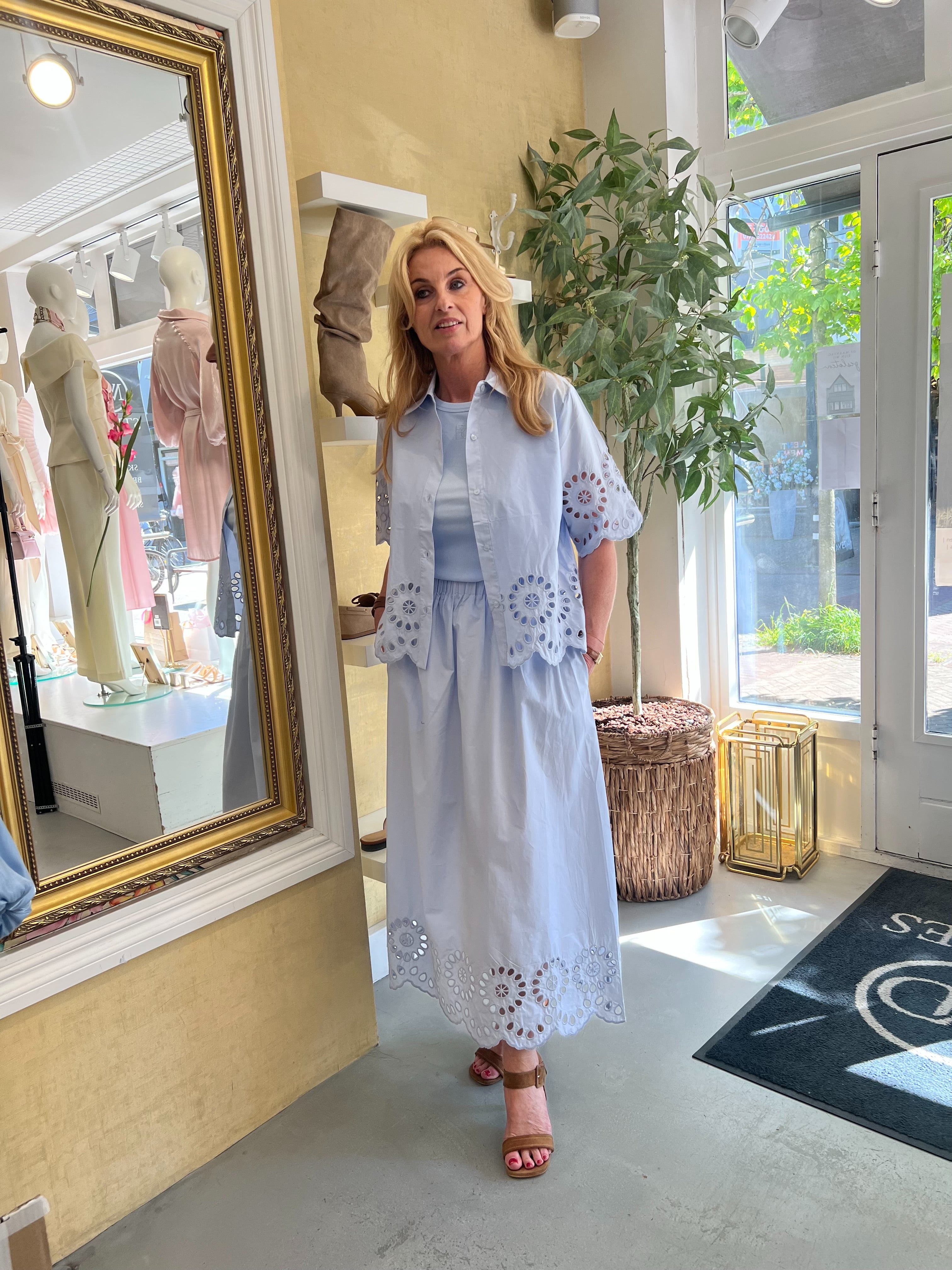 Rino & Pelle Kaate Blouse Light Blue