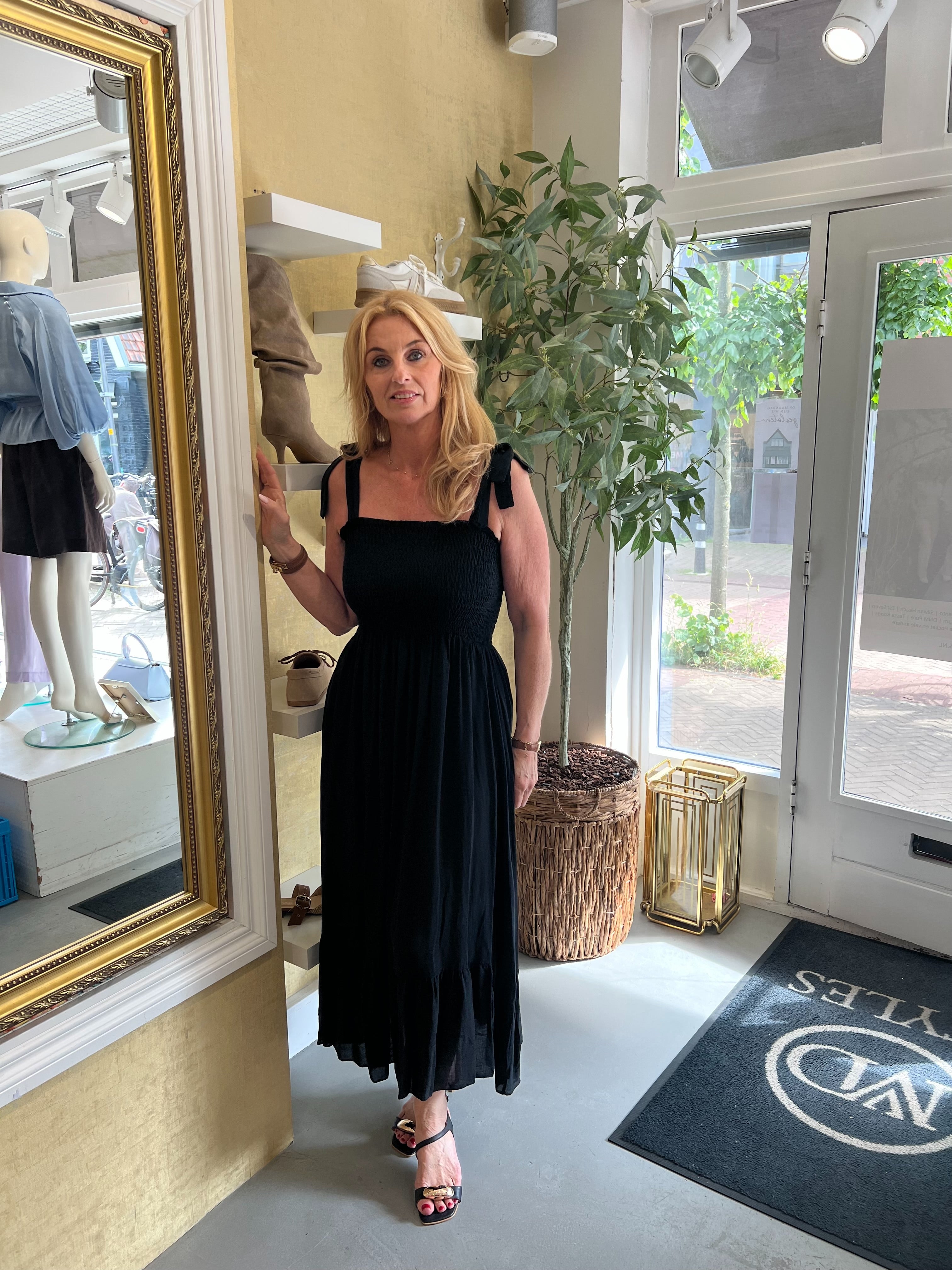 MVD Summer Maxi Jurk Black