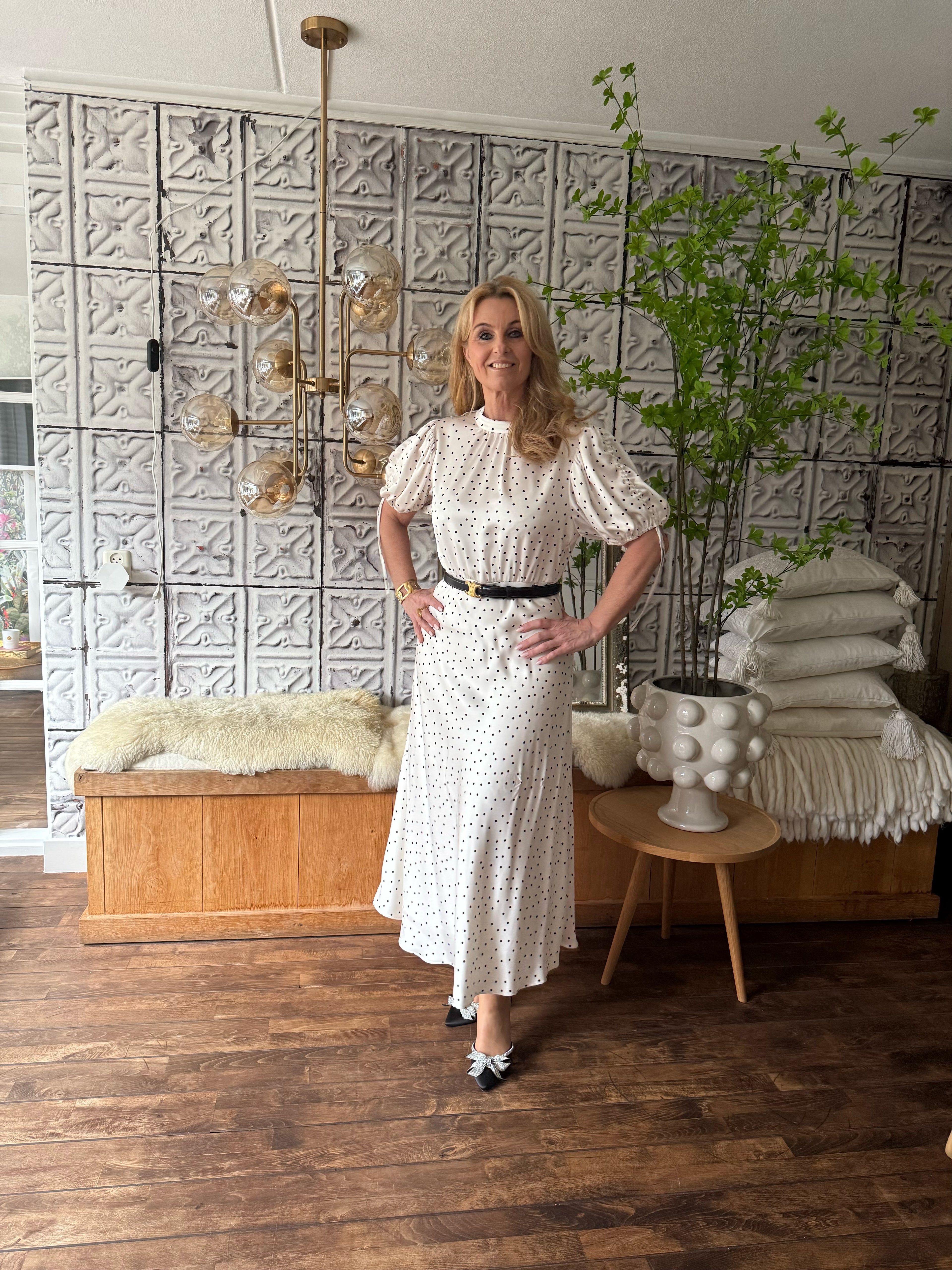 Silvian Heach Polkadot Dress