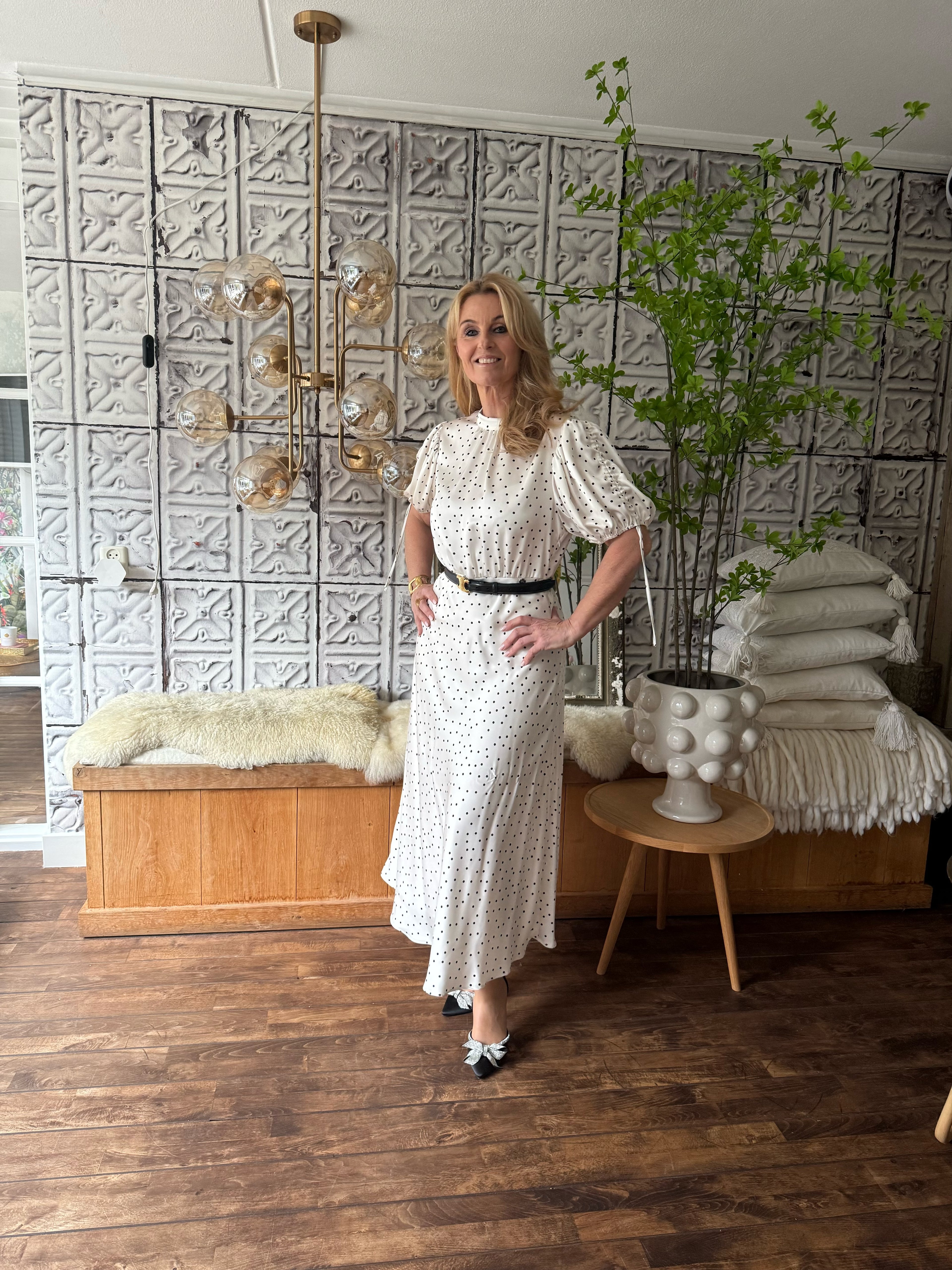Silvian Heach Polkadot Dress