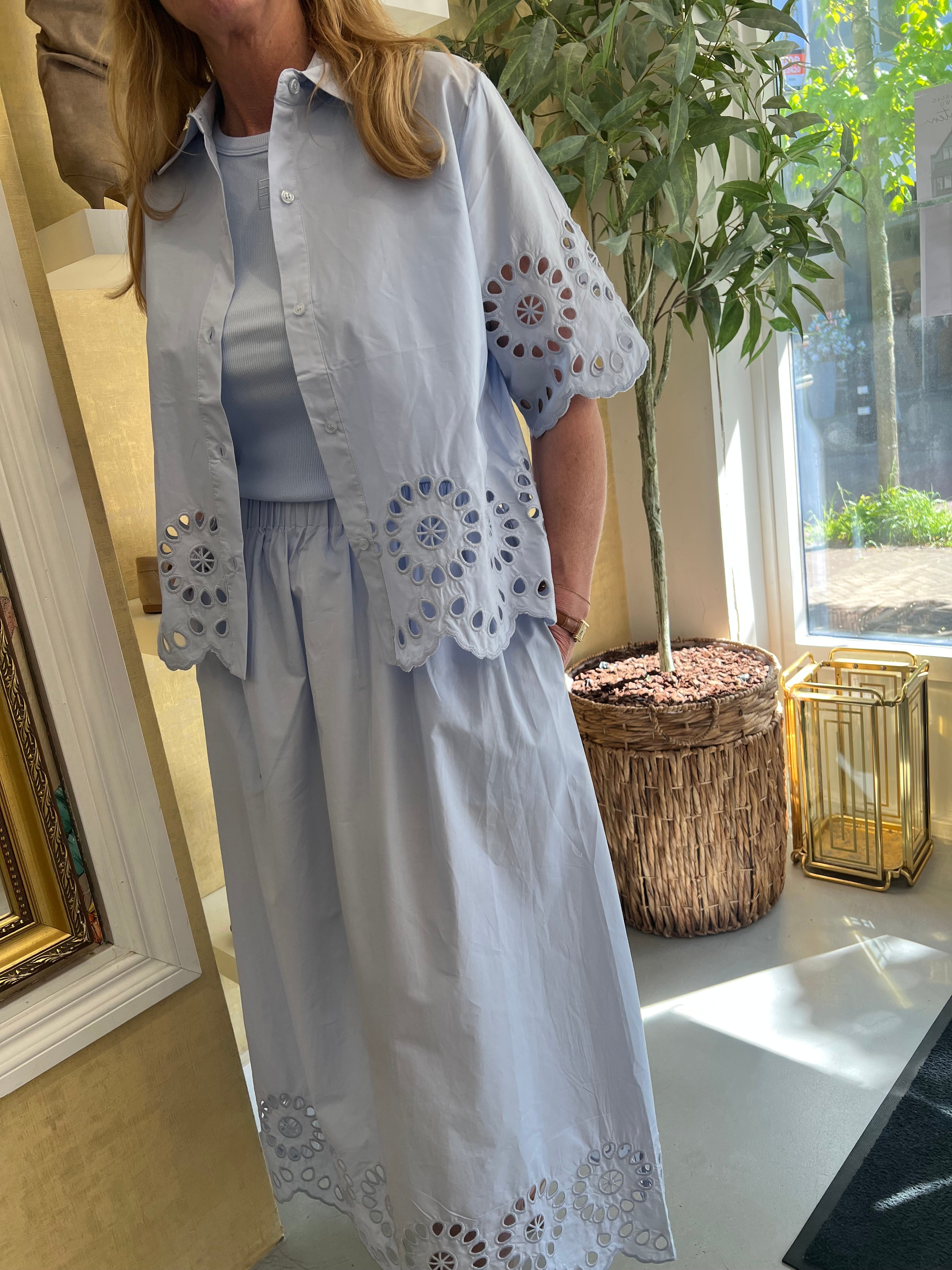 Rino & Pelle Asse Skirt Light Blue