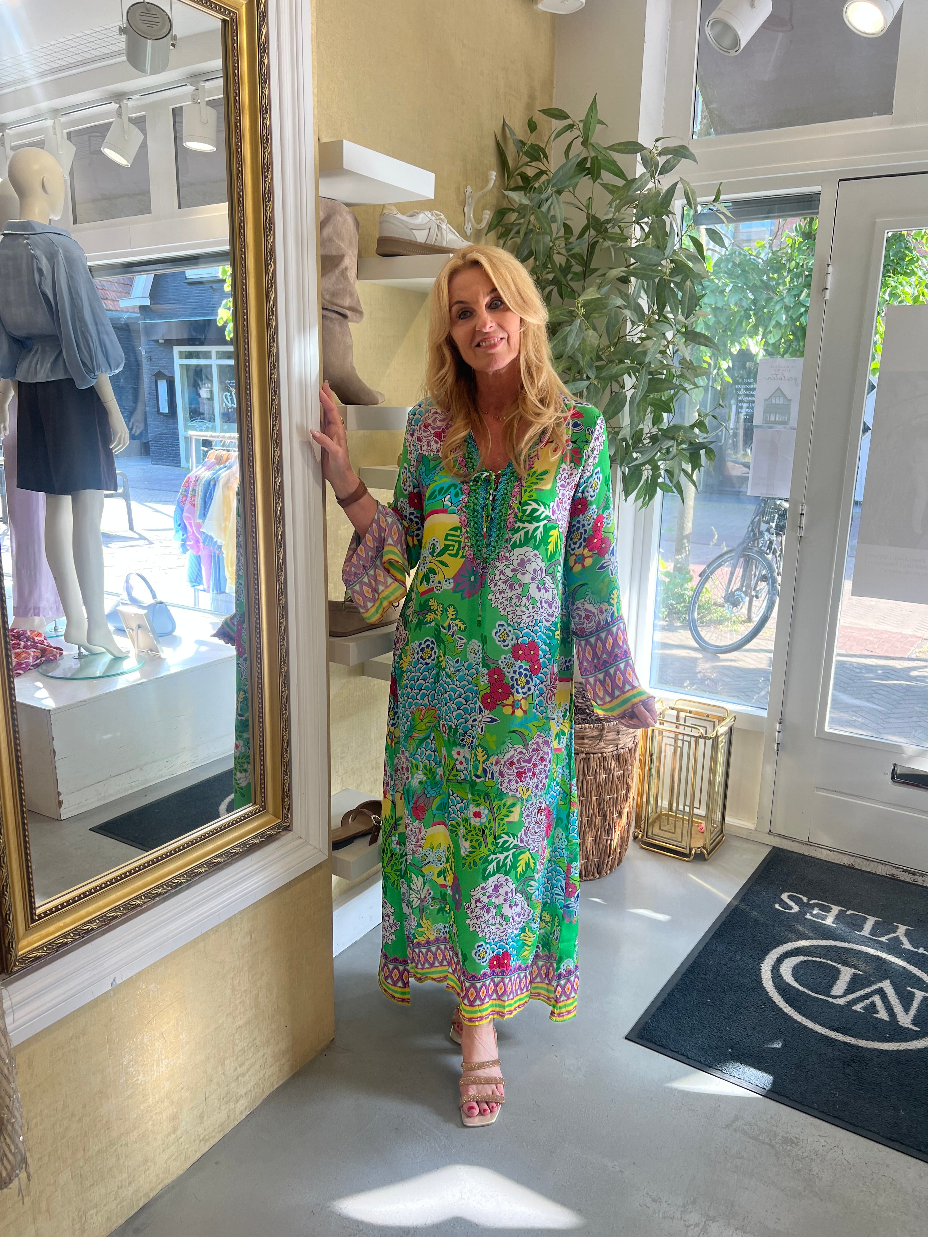 Valery Vain Fendi Dress Matcha