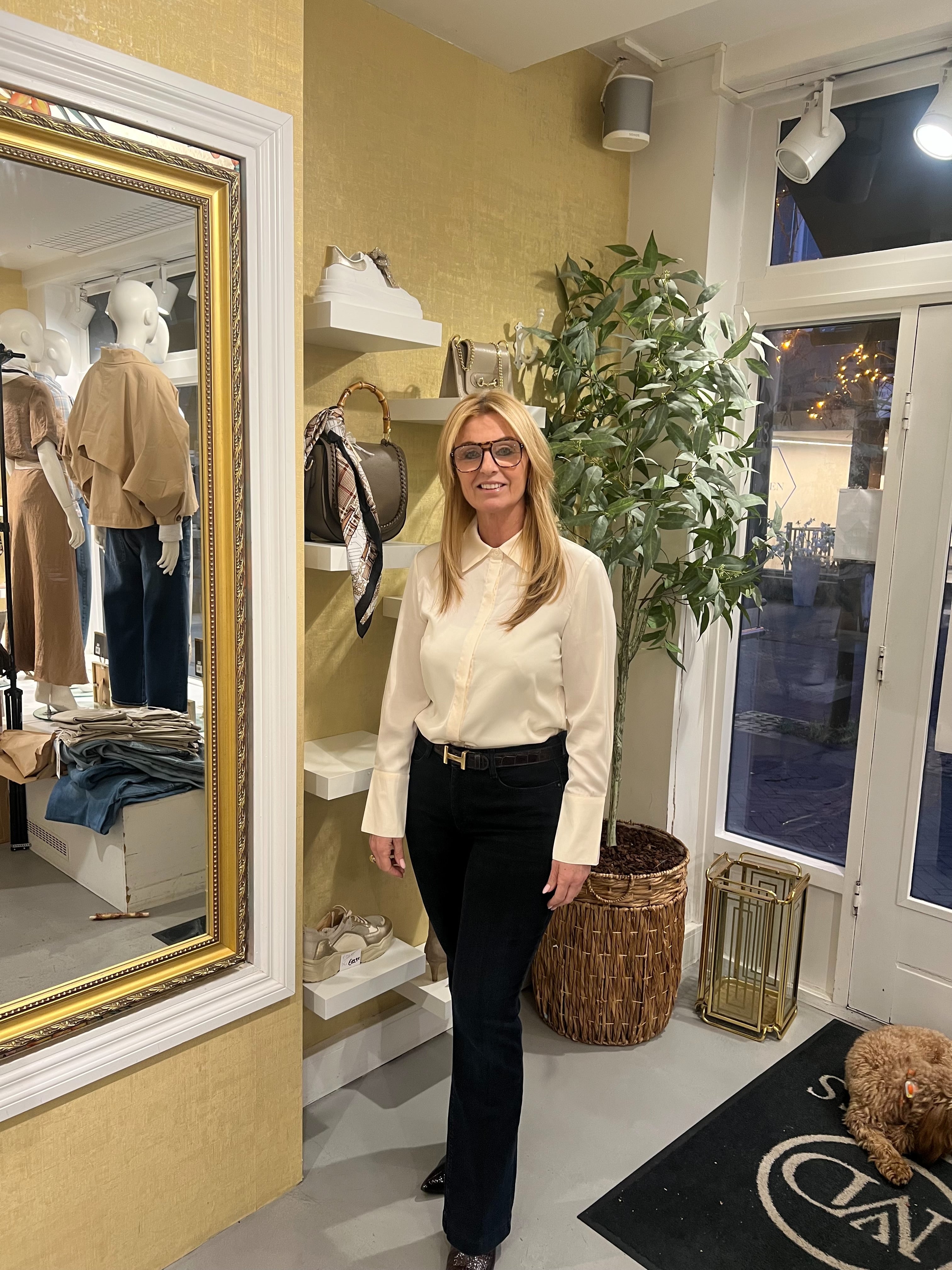 MVD Glans Blouse – Roomwit