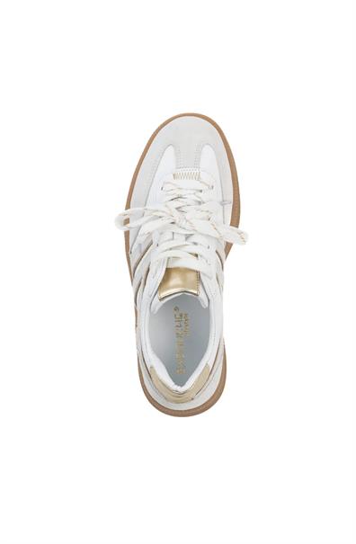 Babouche Jilly sneaker white/gold