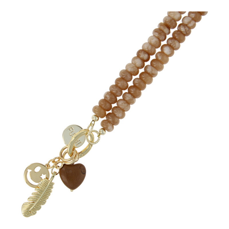 Fushi – Light Brown Charm Necklace