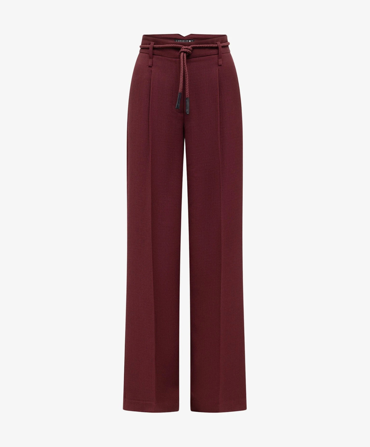 Label Dot Rosan Pantalon Burgundy