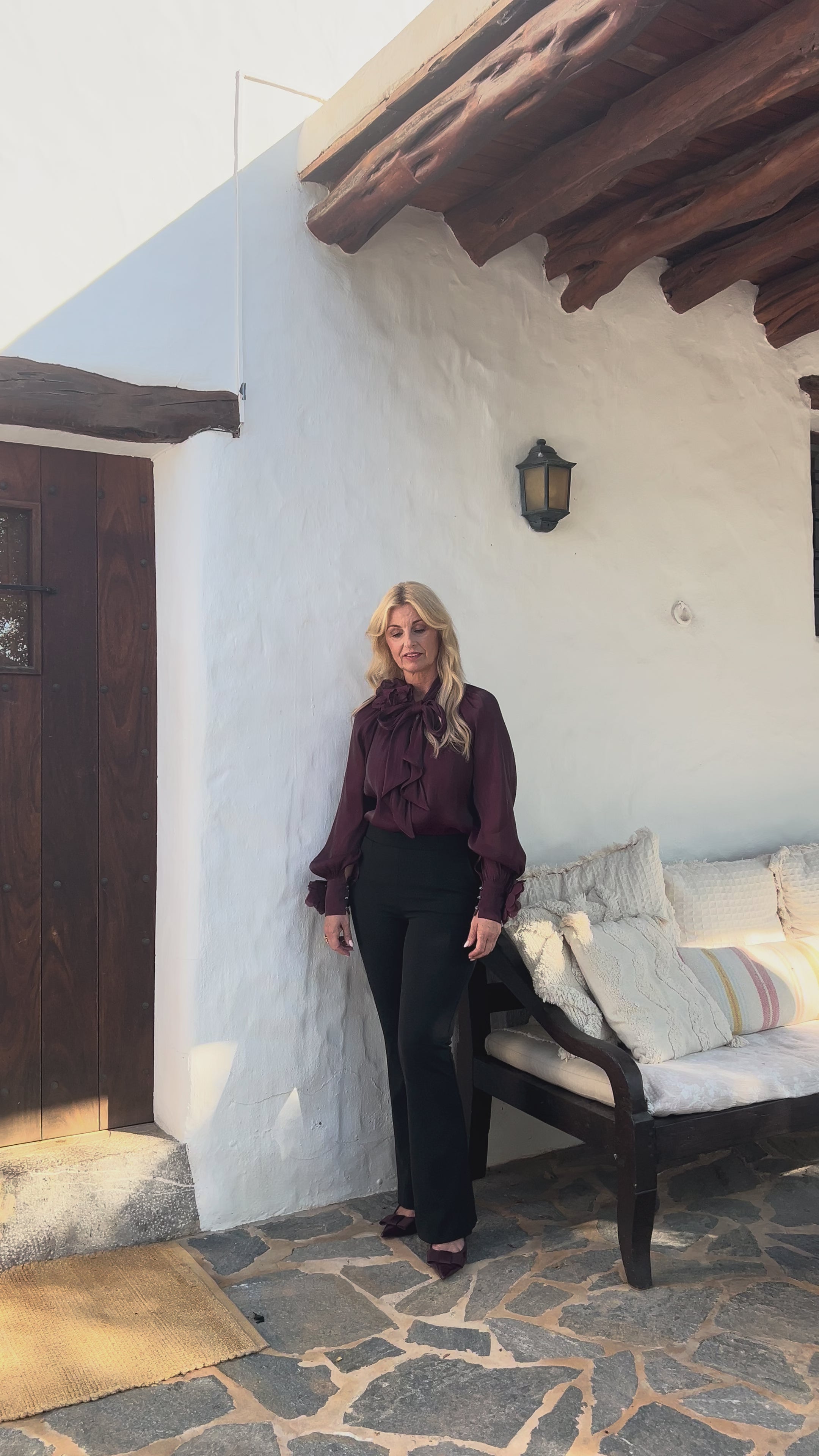 Mirel Ibiza blouse Access bloemen