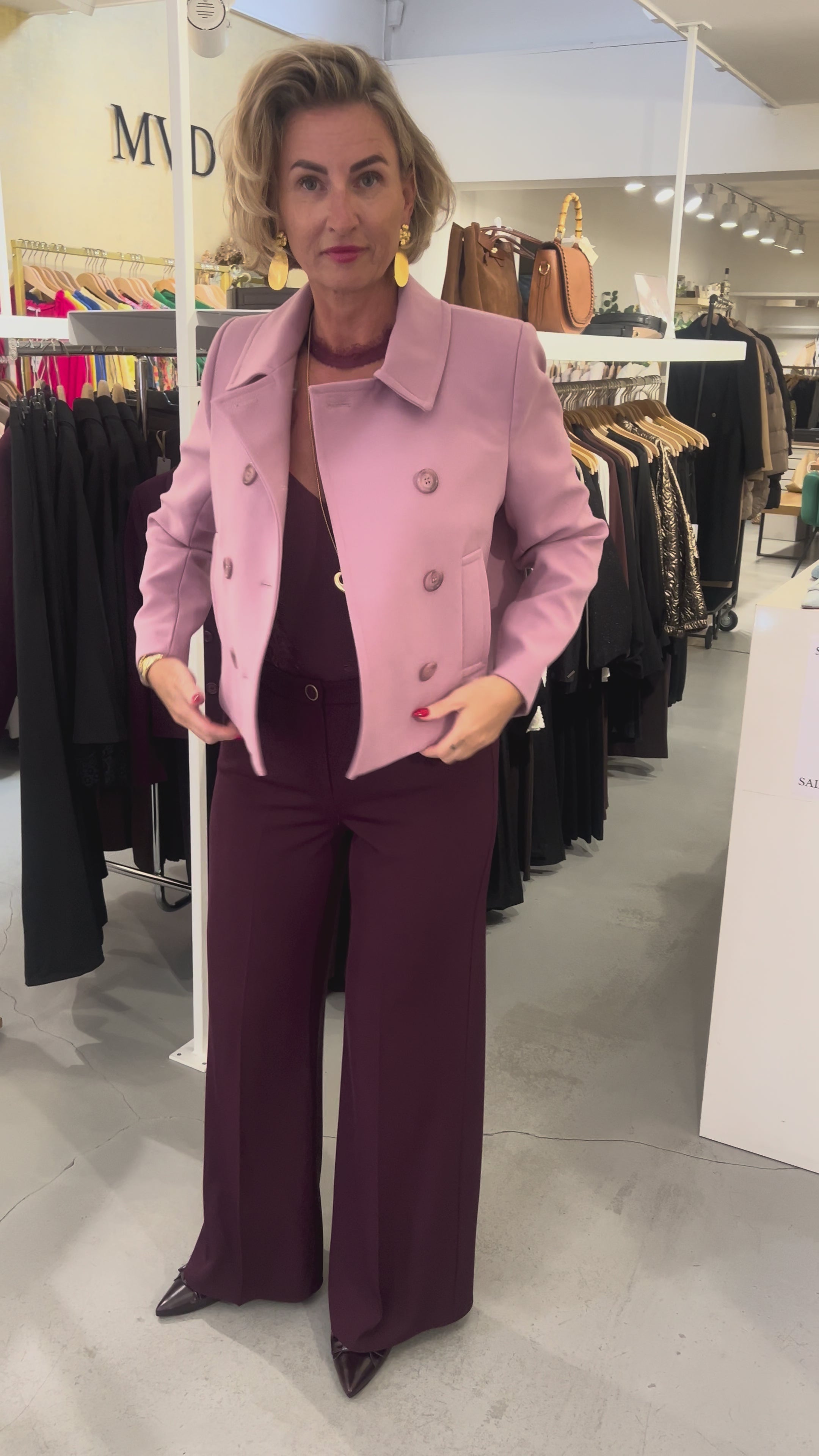 Rinascimento Cape mauve