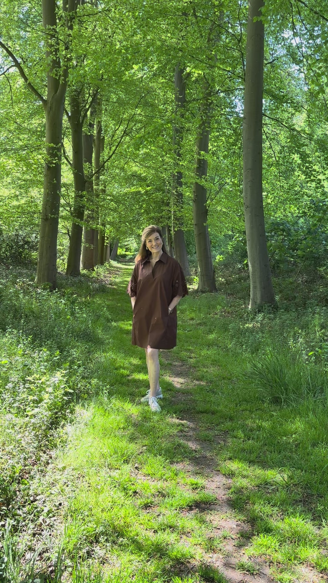 Rino & Pelle Ceylin Dress Dark Brown