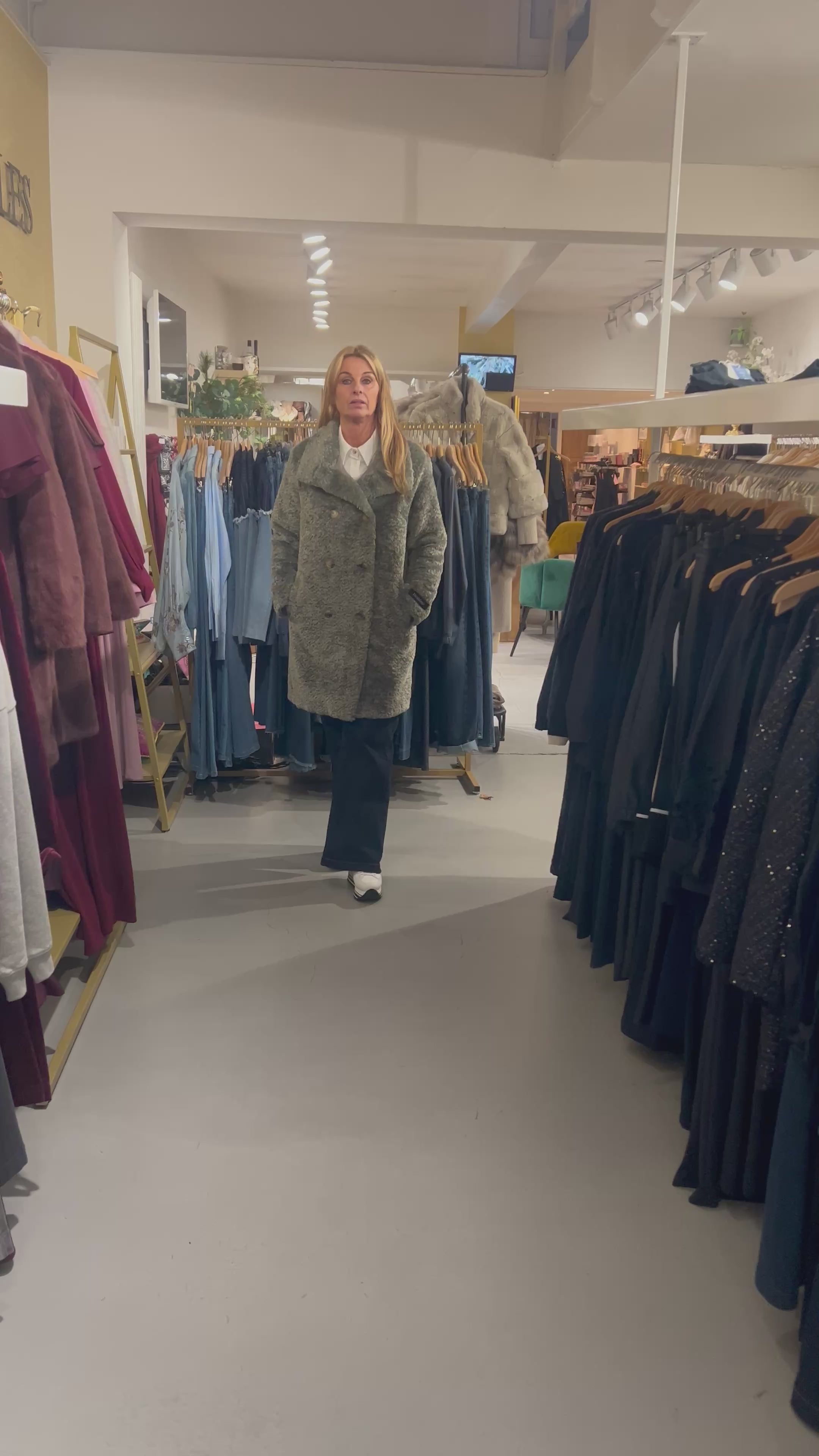 Rino & Pelle Faux-Fur Ena jas