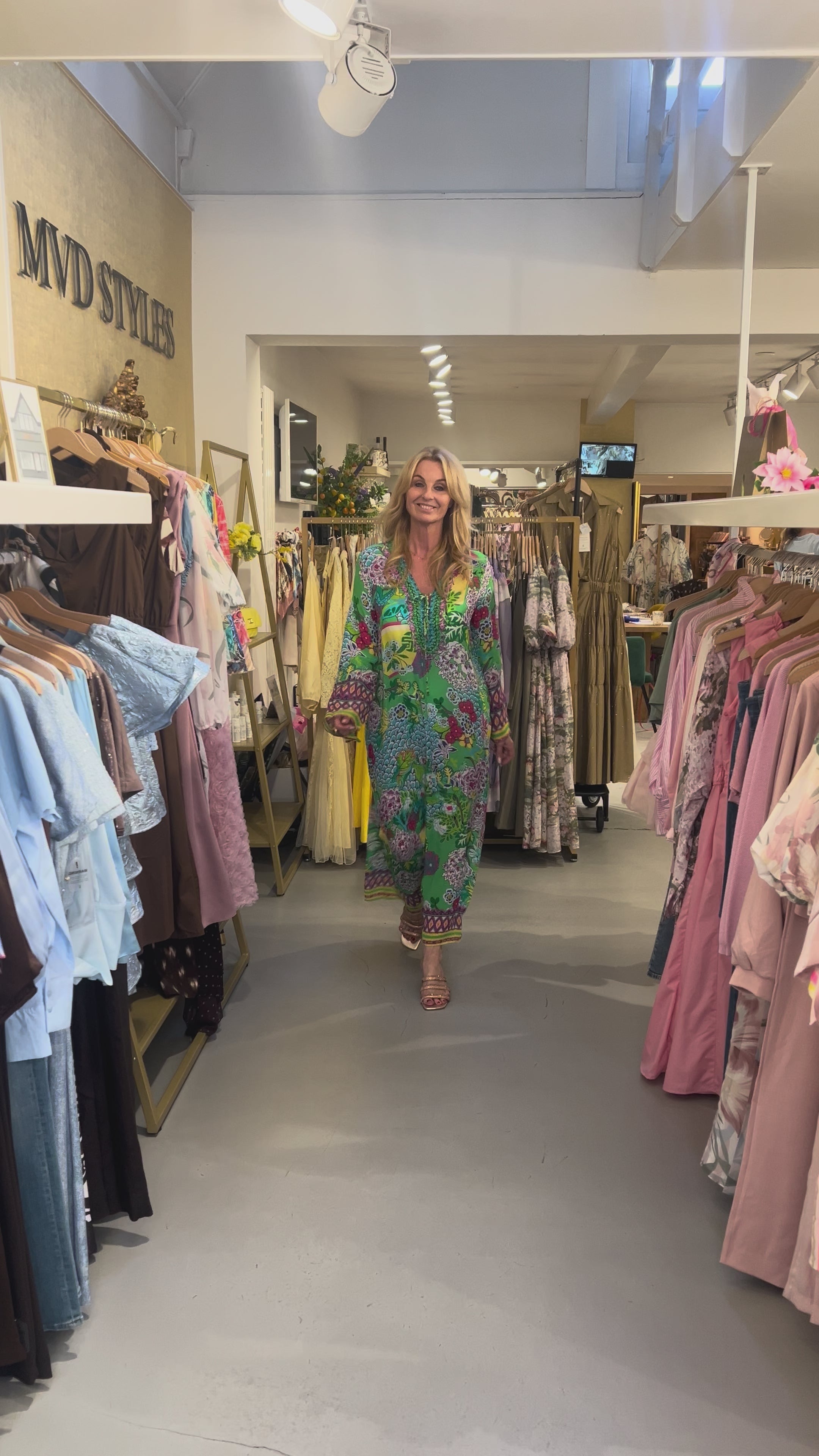 Valery Vain Fendi Dress Matcha