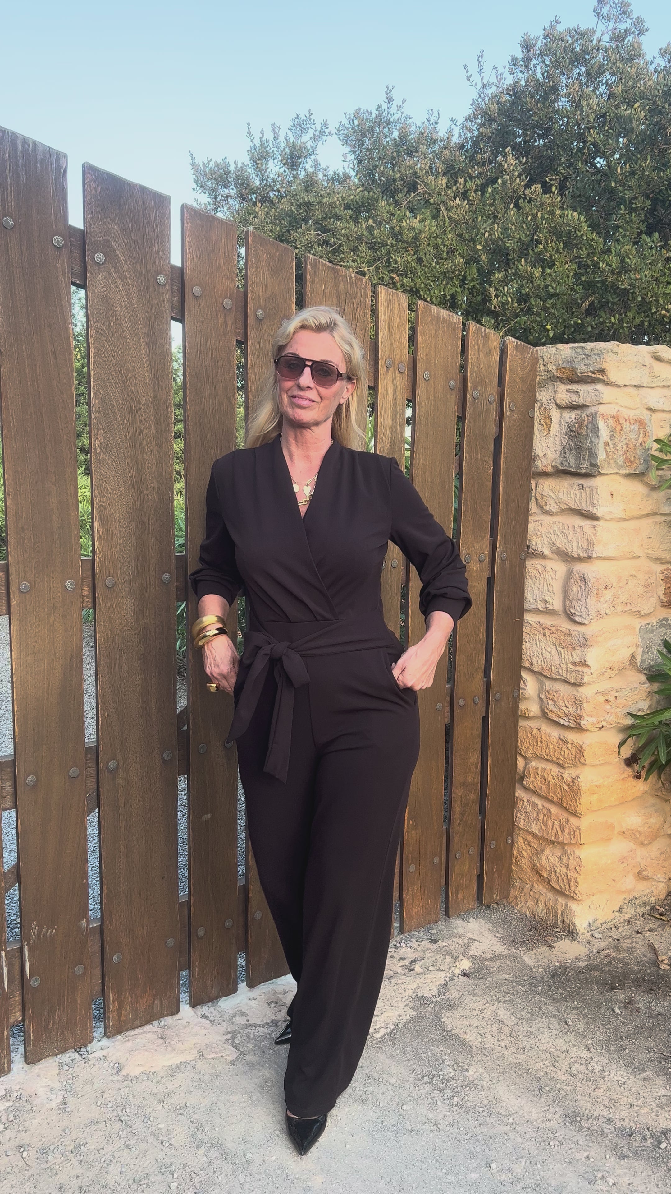 MVD Clothes Jersey Jumpsuit bruin