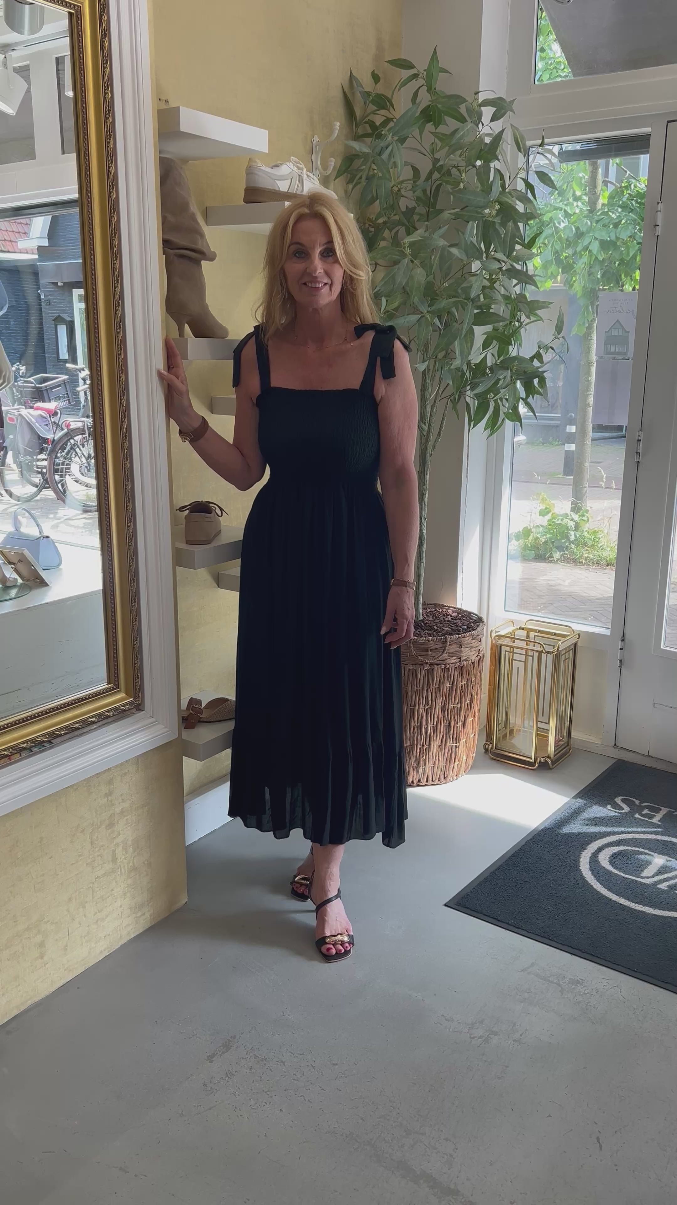 MVD Summer Maxi Jurk Black