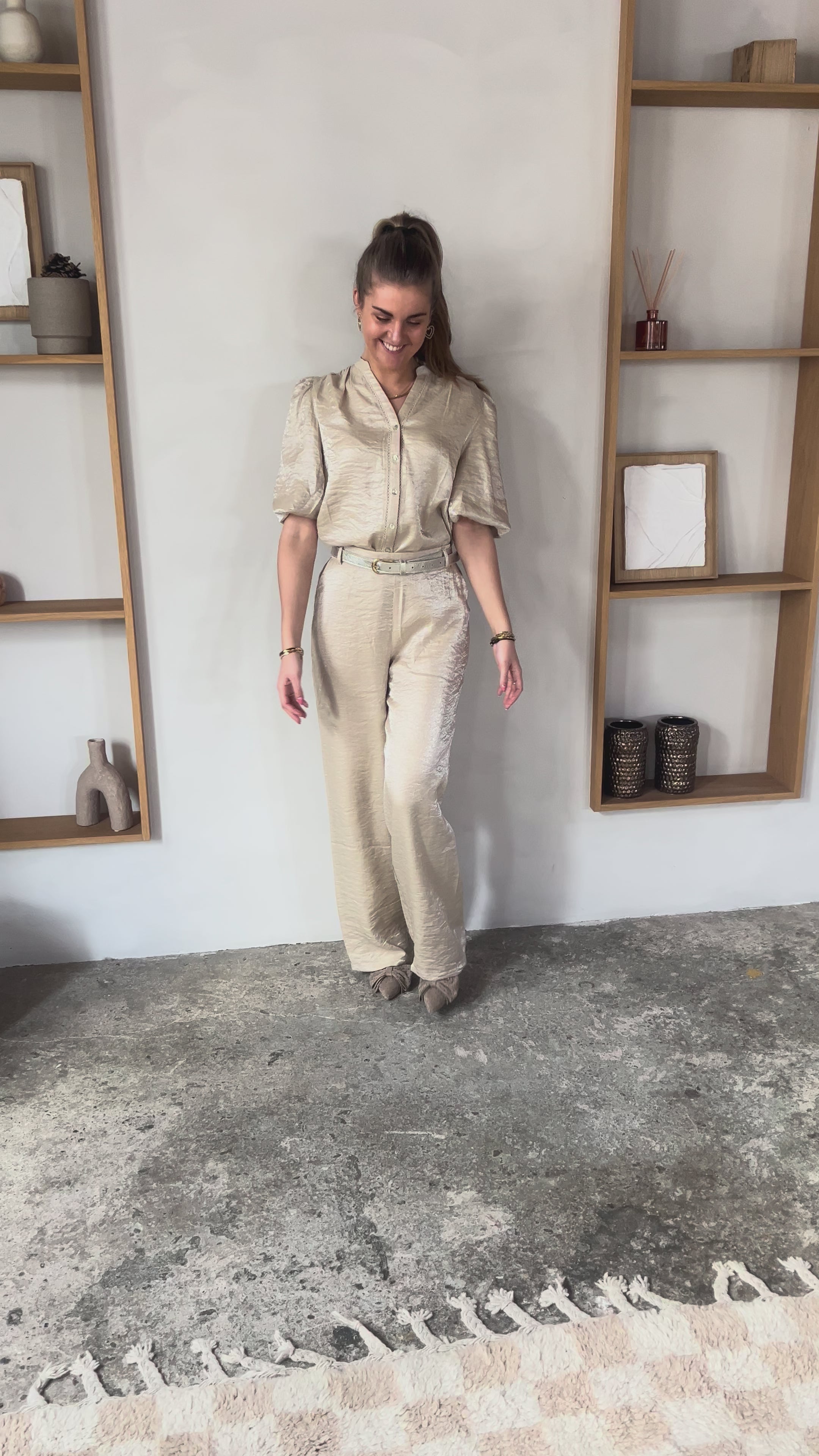 Nukus Linsey Pants Sand