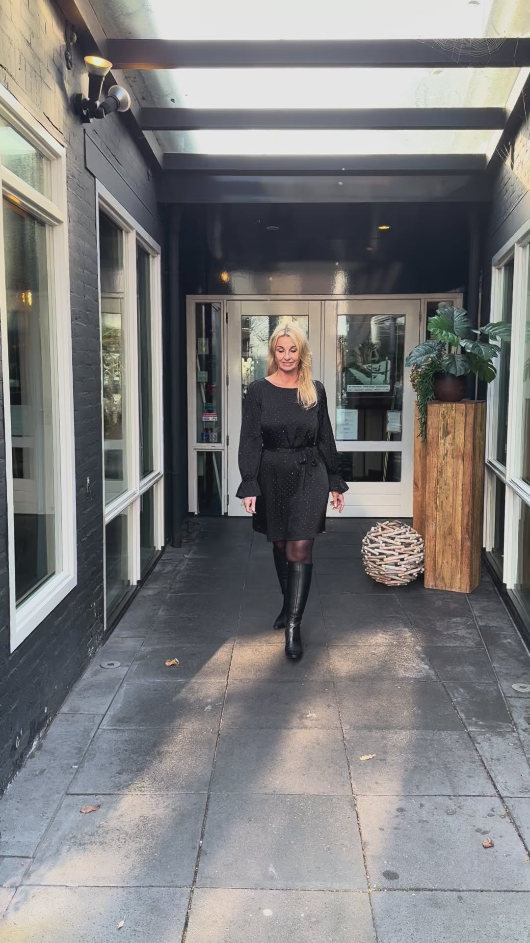 Sisterspoint Noki Dress zwart