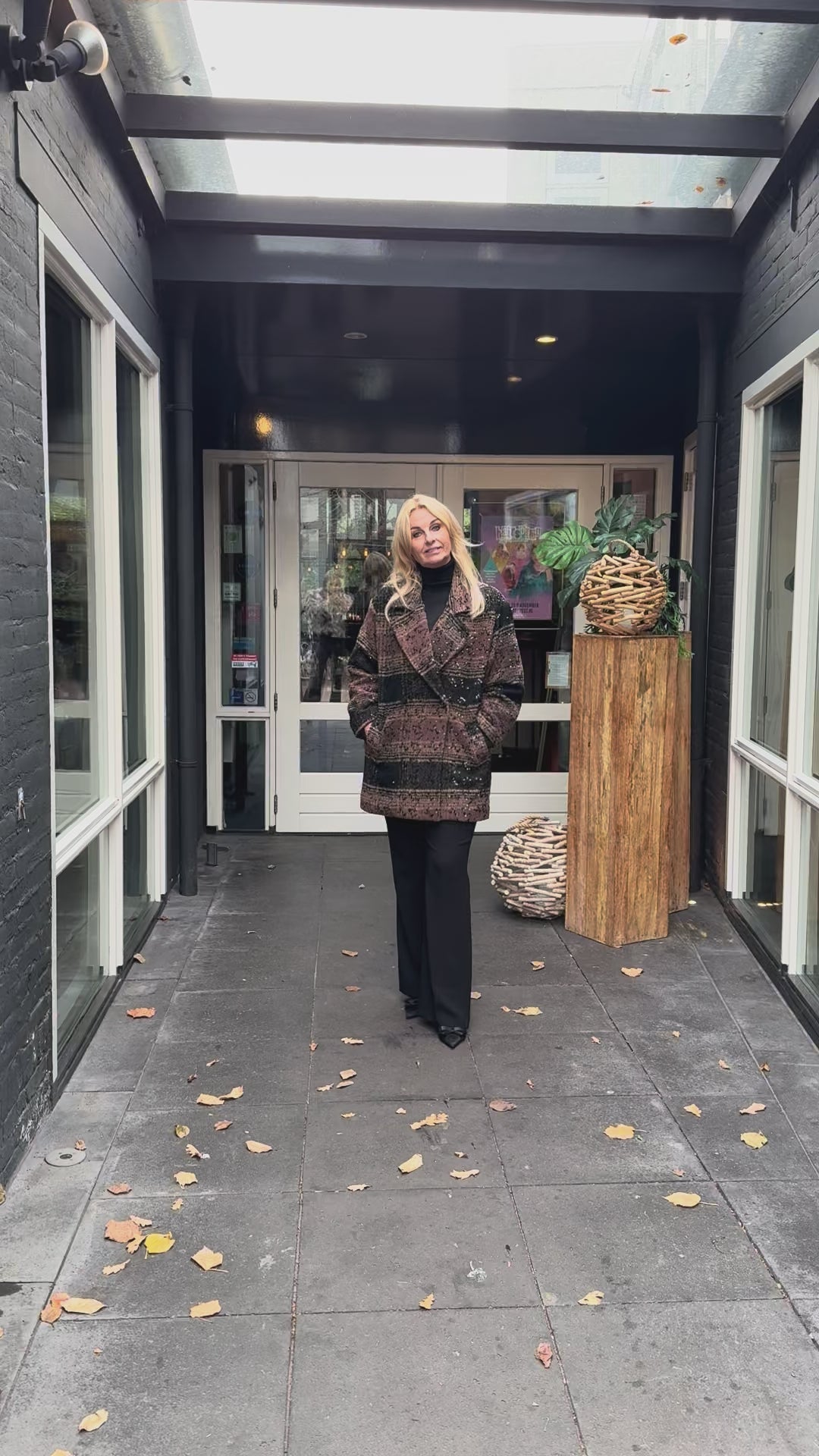 Rinascimento Jas met Print en Pailletten