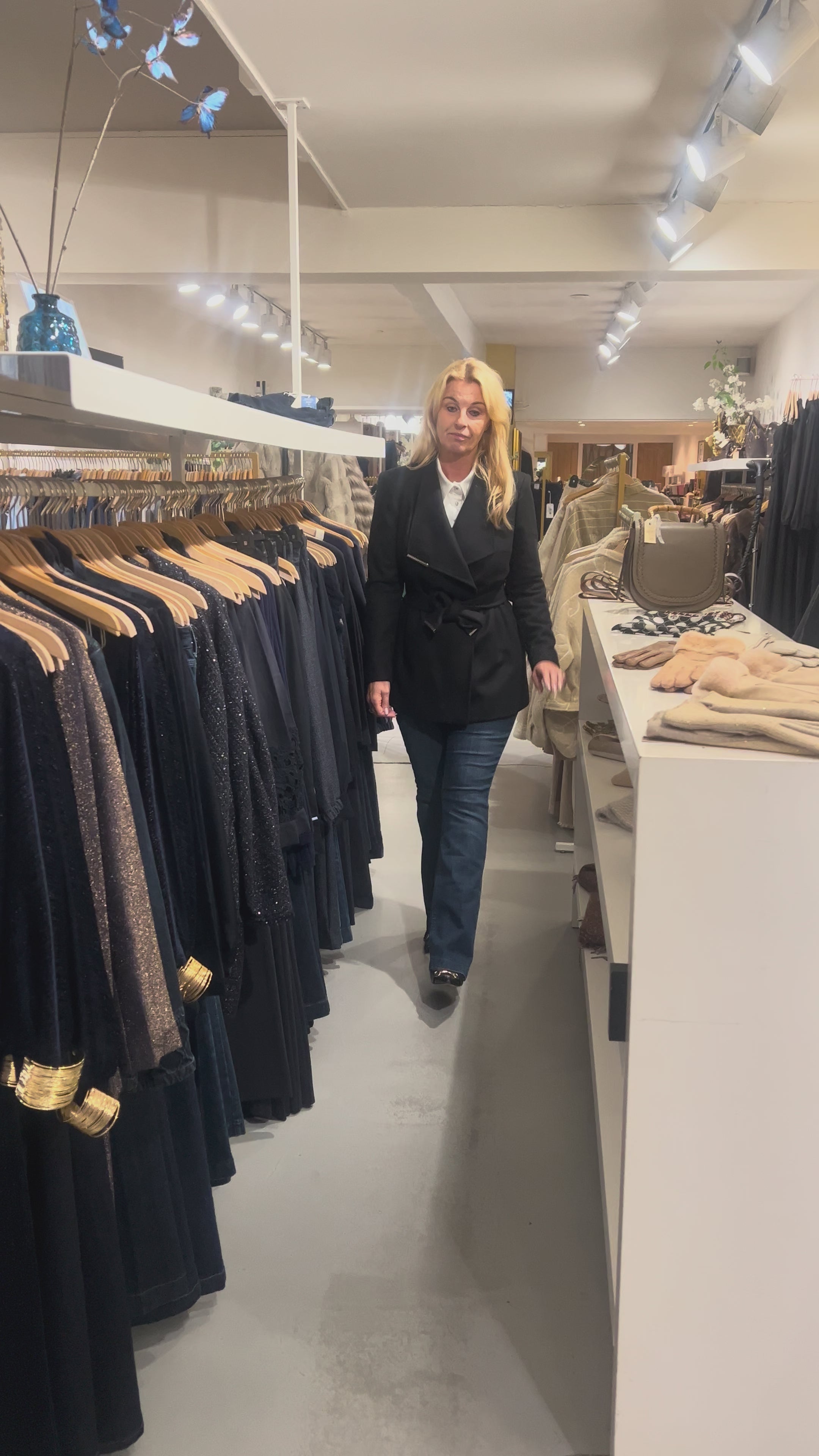 Ted Baker Rosess coat zwart