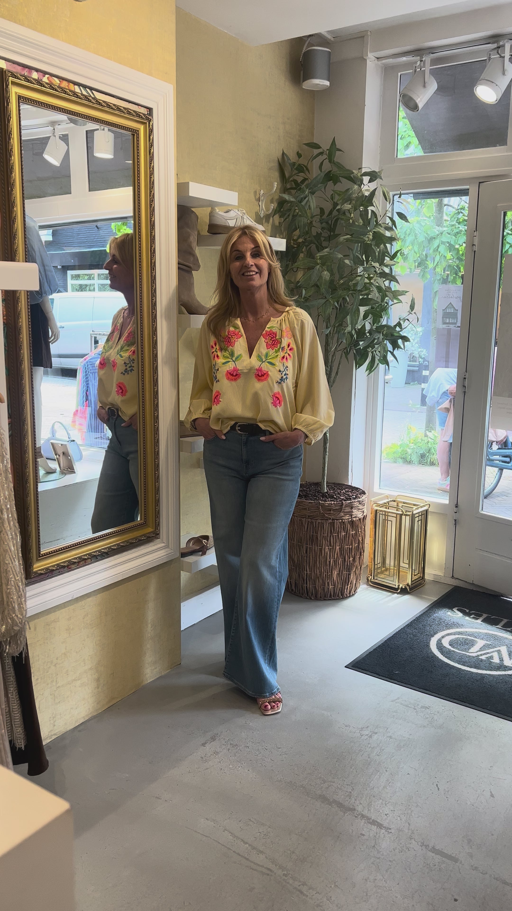 MVD Bloom Blouse Yellow