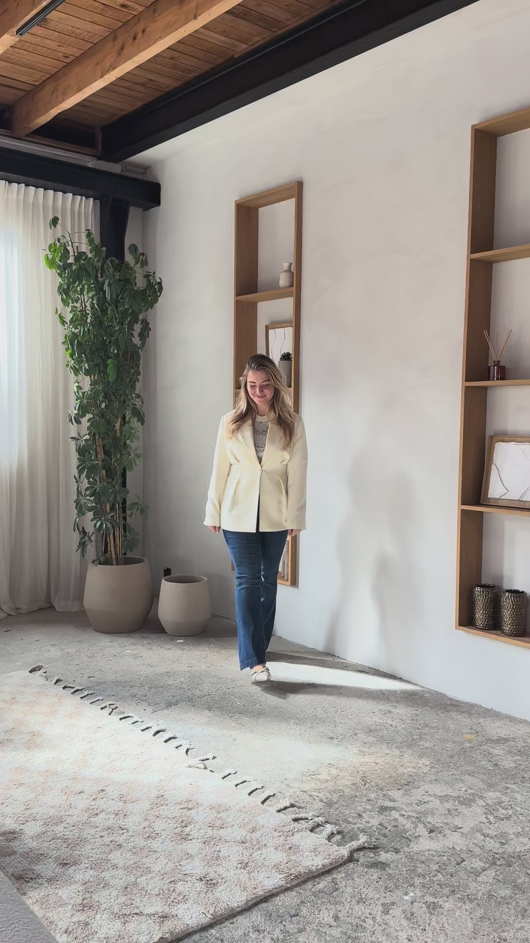 Accentil Samira Blazer Off White