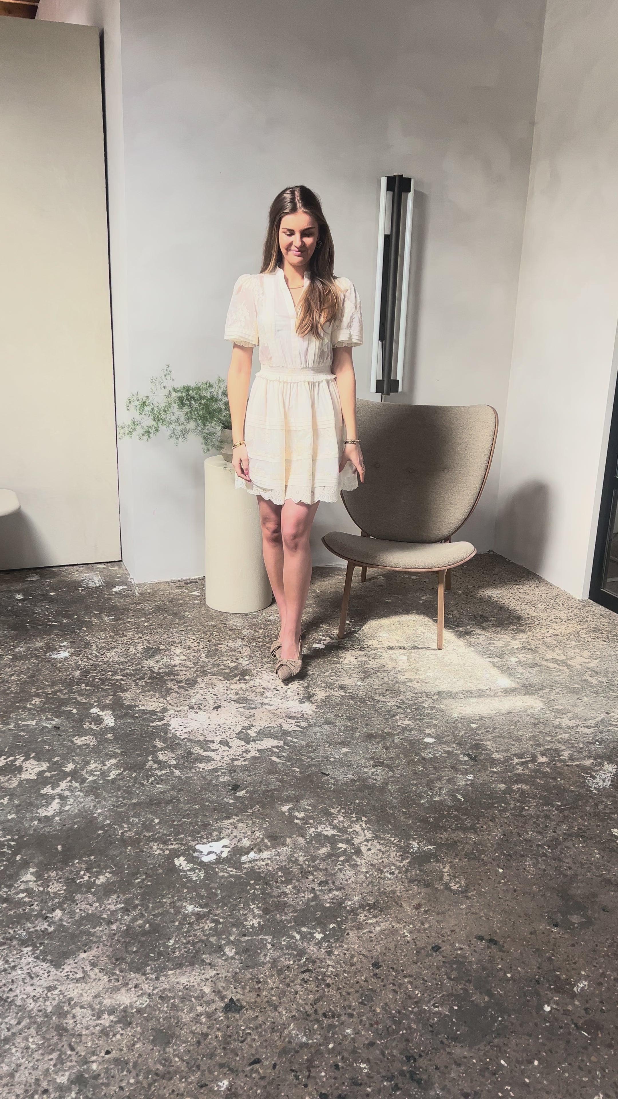 Silvian Heach Dress beige
