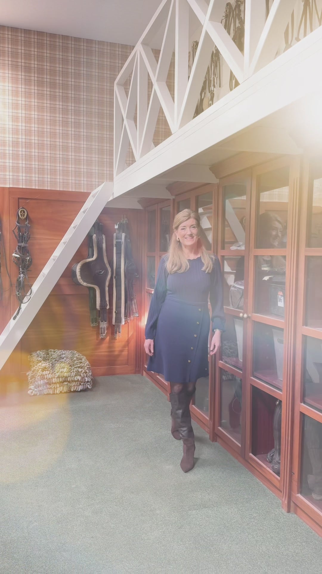 Accentil Eline Dress navy