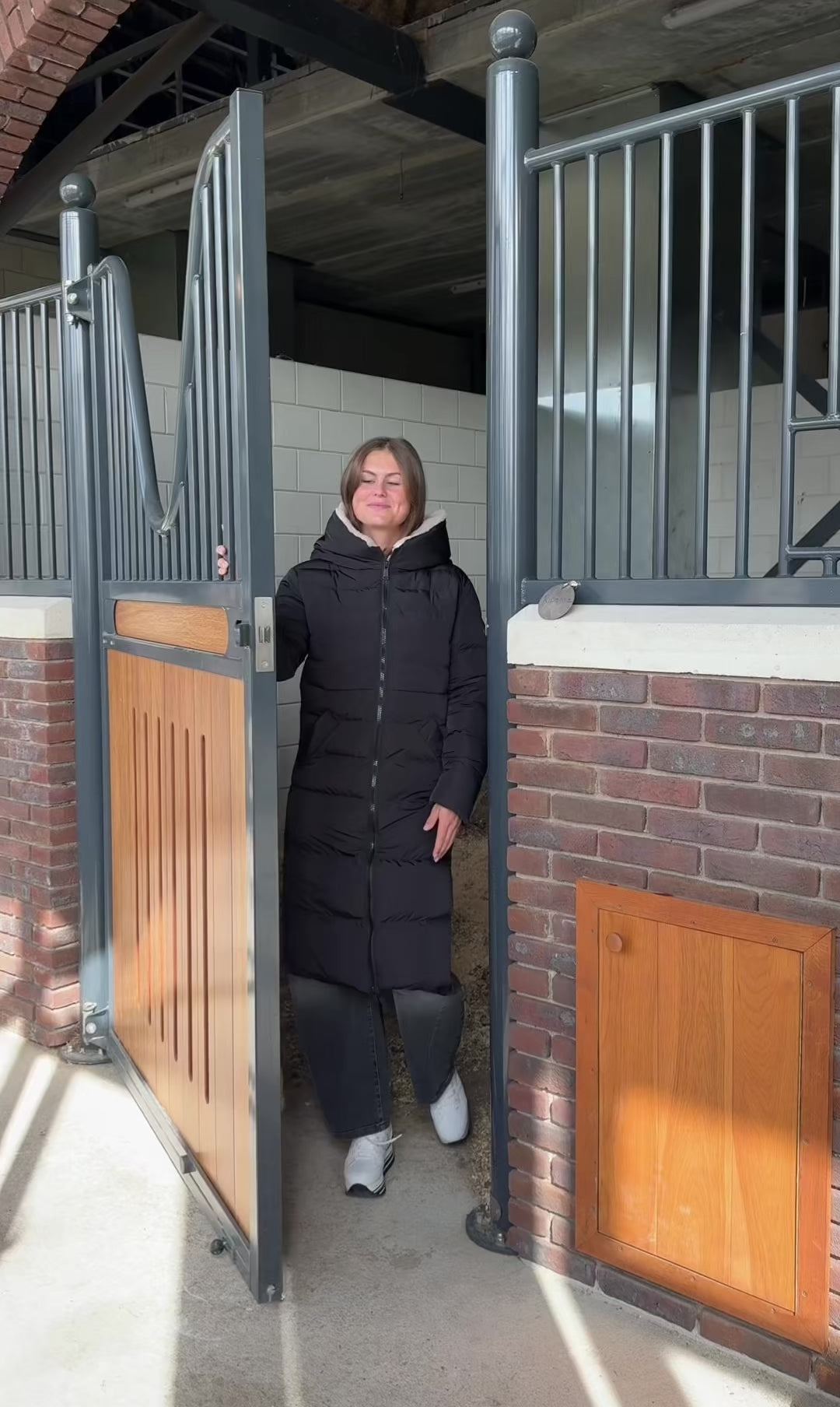 Rino & Pelle Keilafur jas zwart