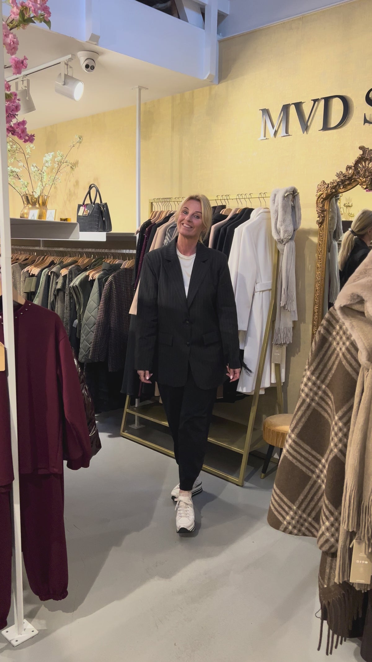 MVD Blazer Fringe – Zwart