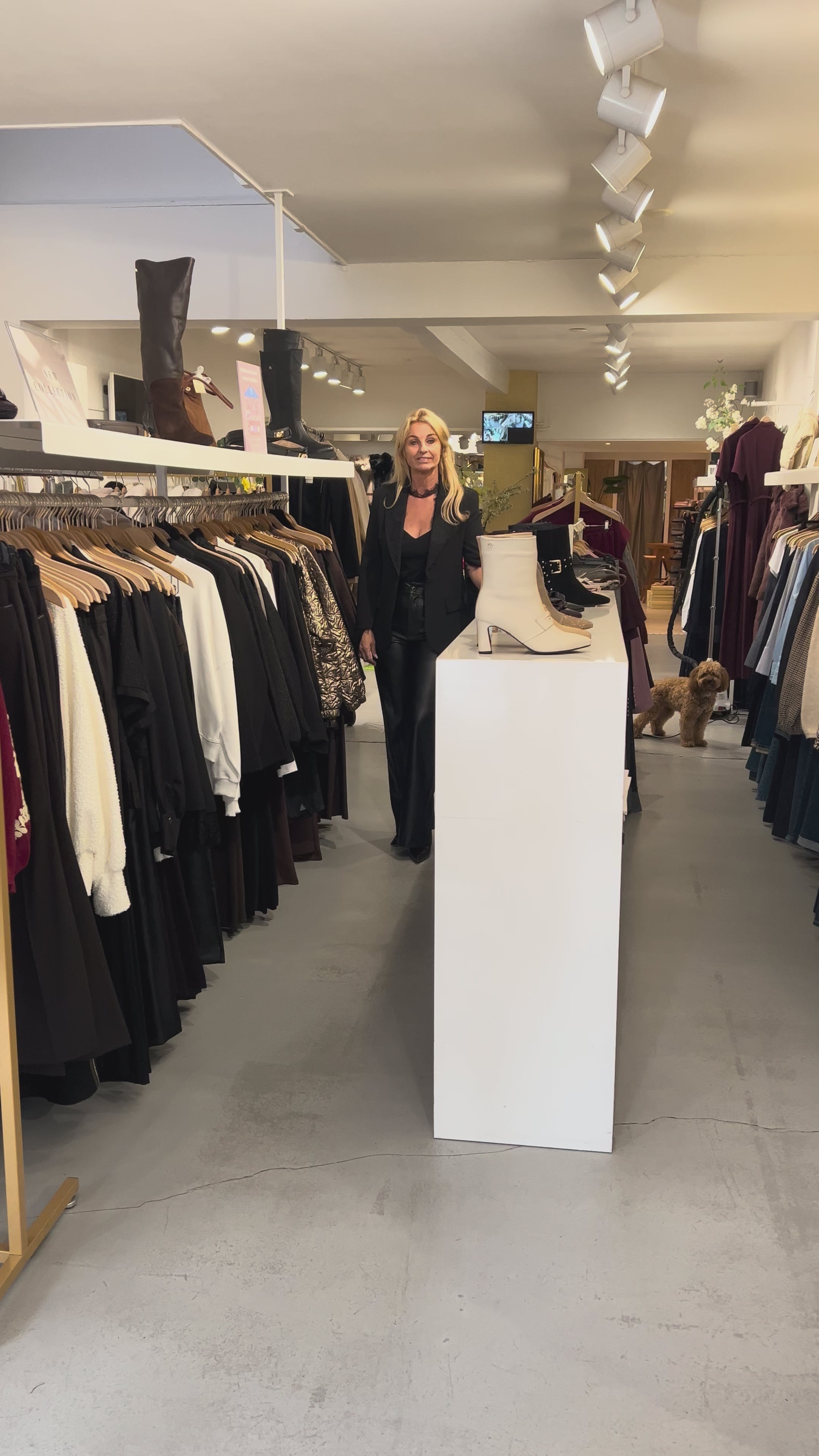 Rino & Pelle Vegan Leather broek zwart