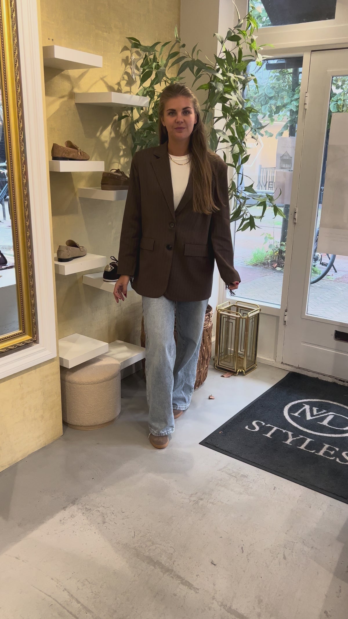 MVD Blazer Fringe – Bruin