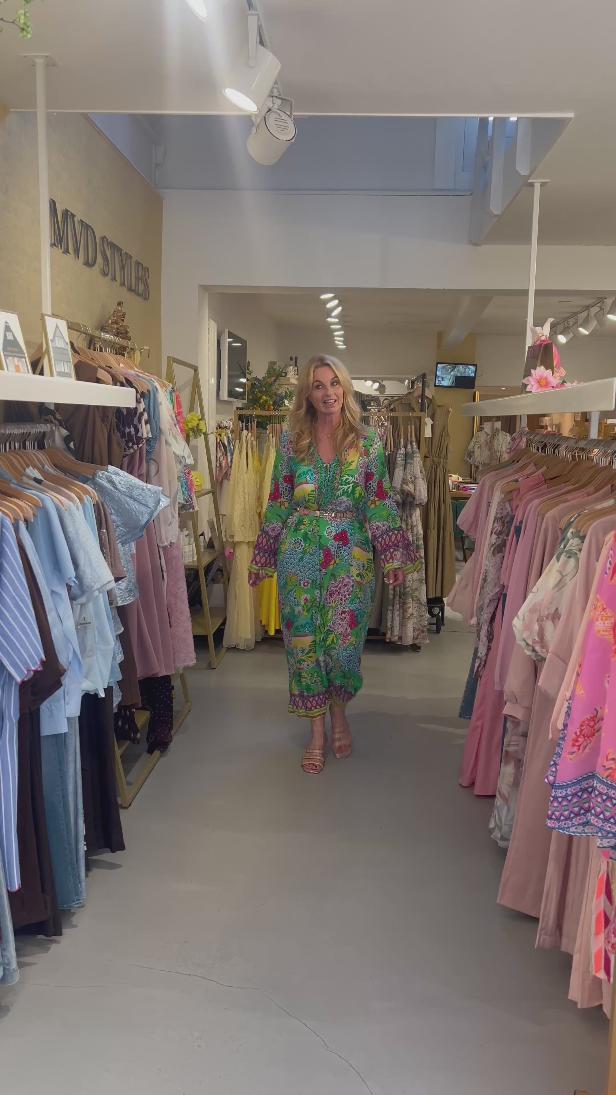 Valery Vain Fendi Dress Matcha