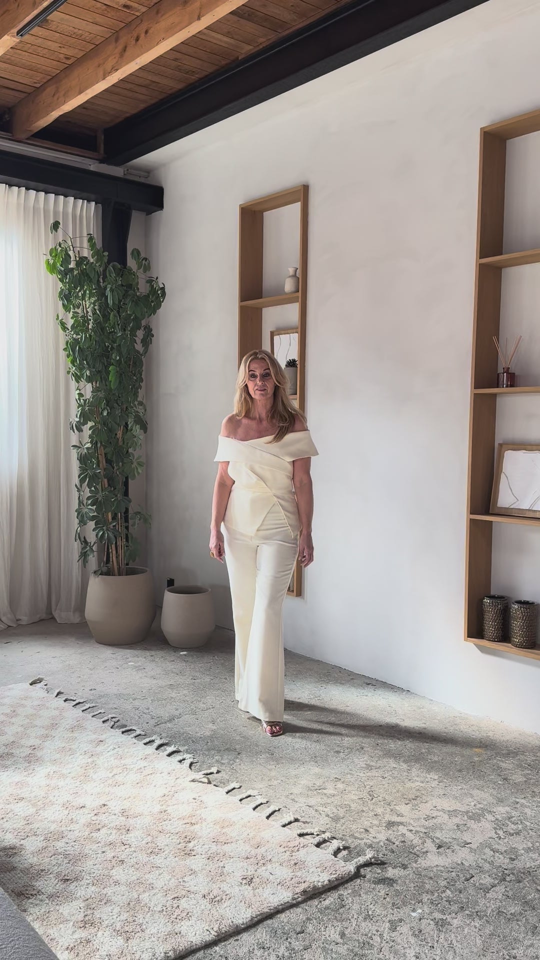 Accentil Nora Pants Off White
