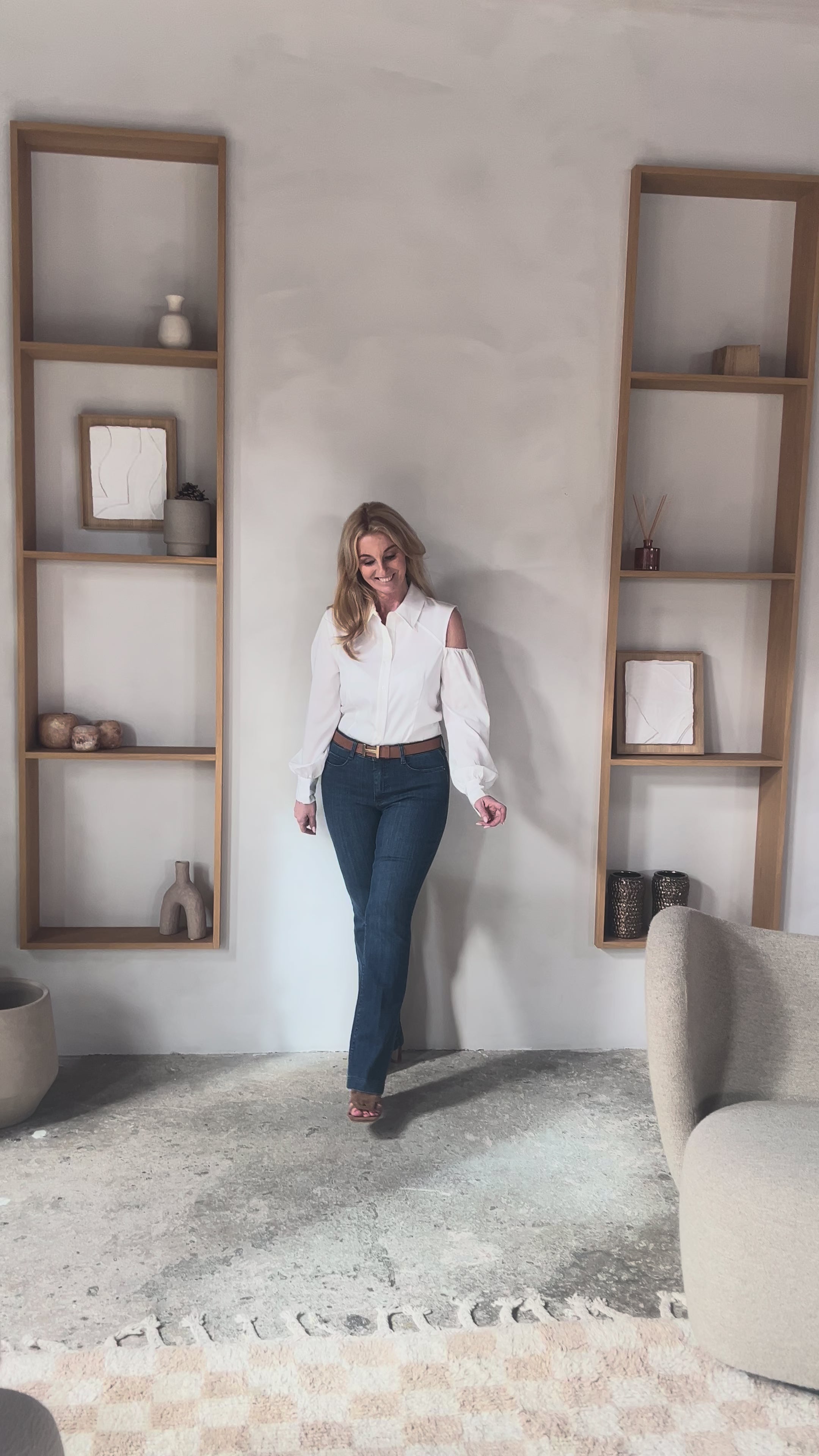 Accentil Nina Blouse White