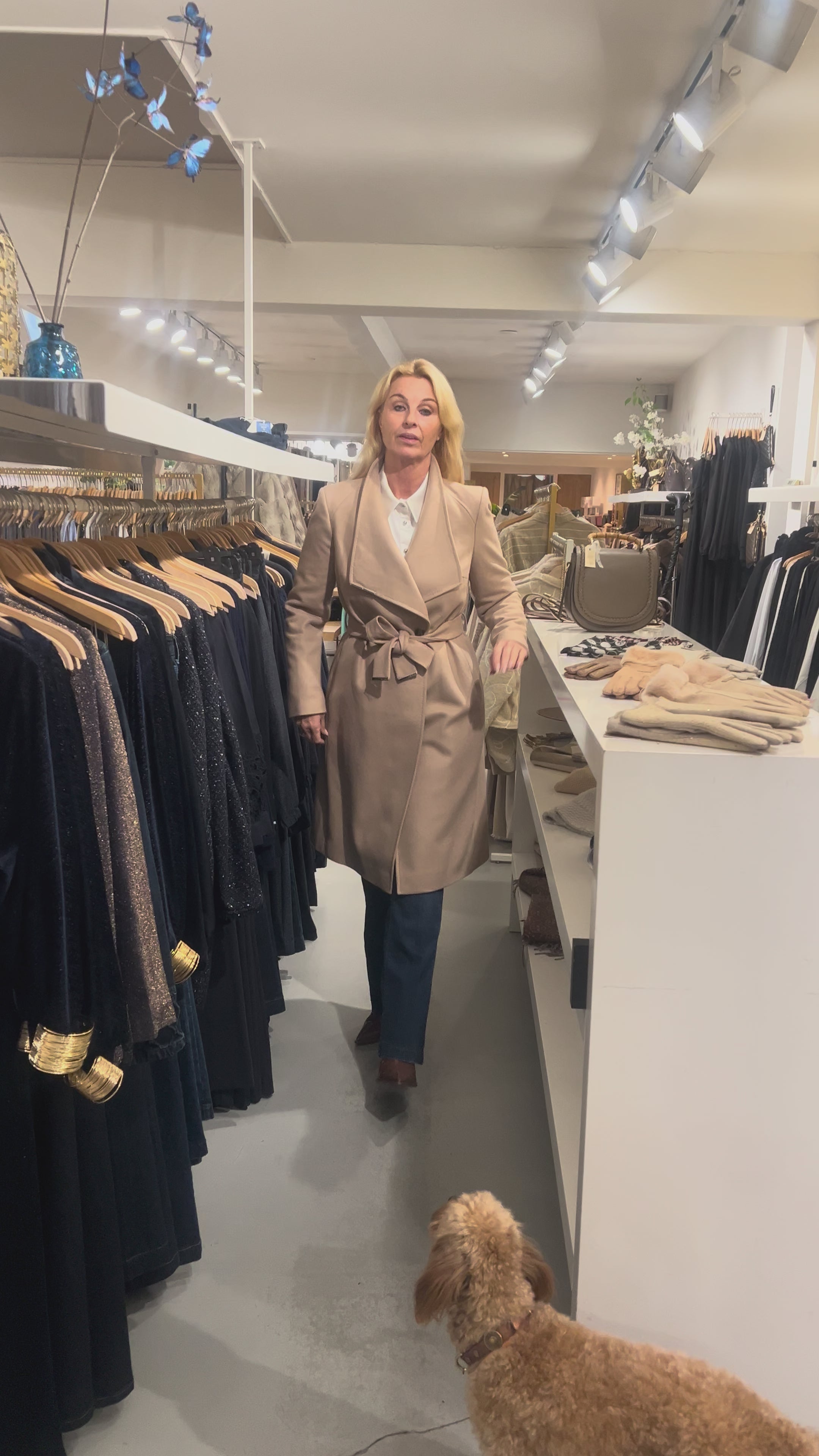 Ted Baker Rose Coat camel