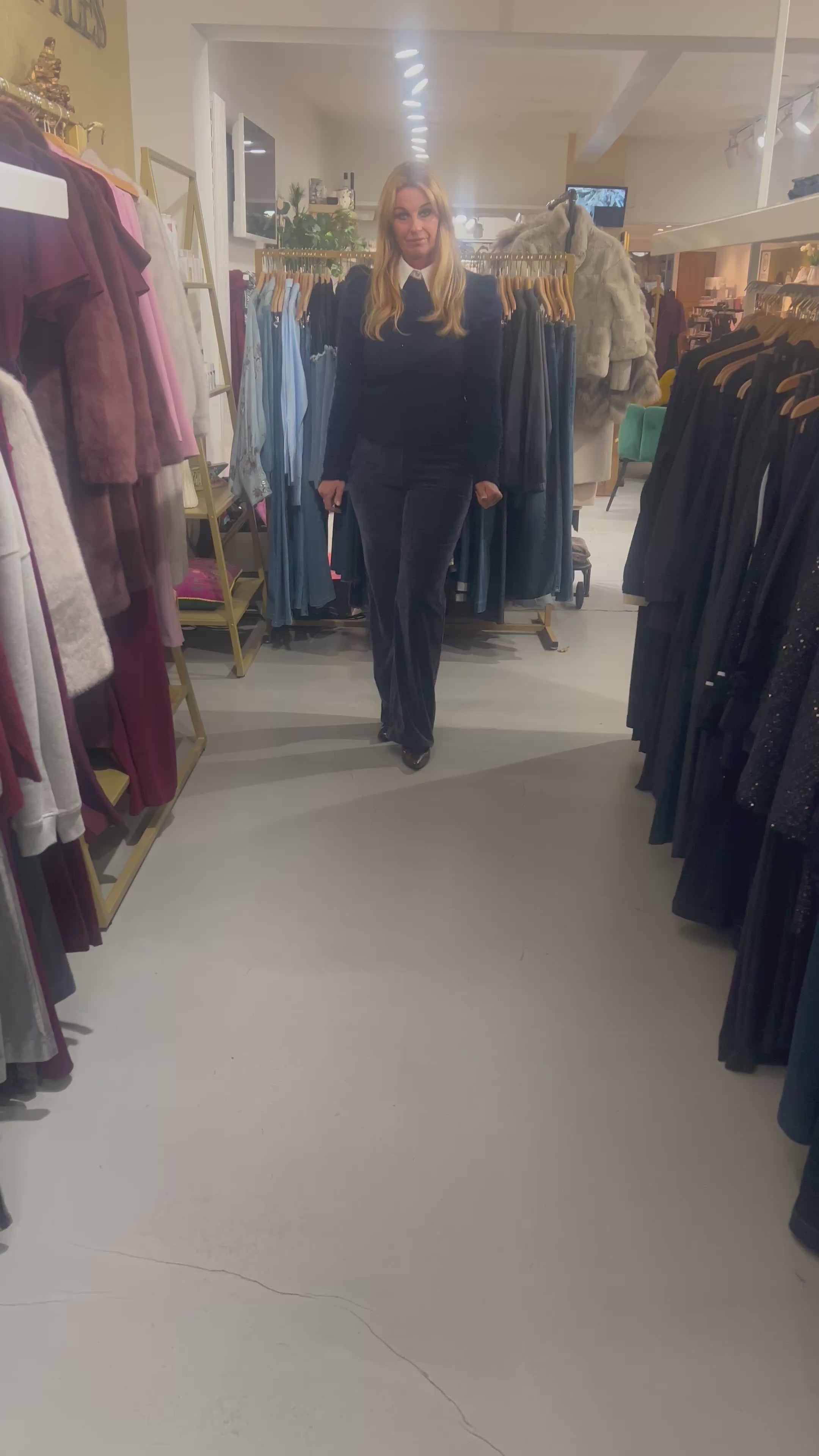 Accentil Eve Pullover navy