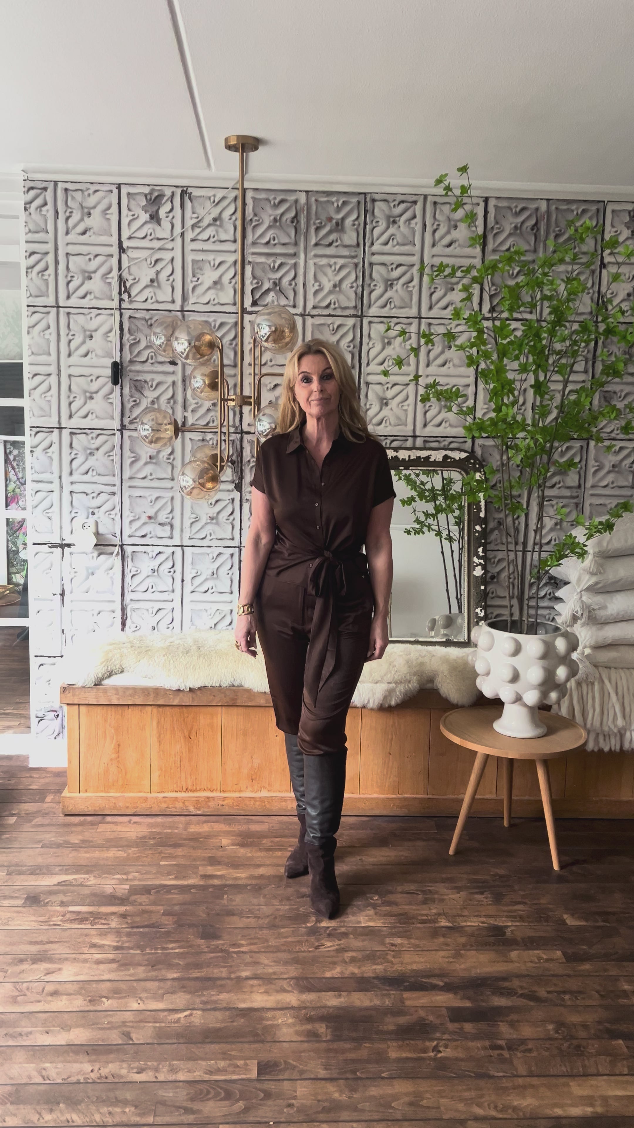 Accentil Floor Pants – Espresso