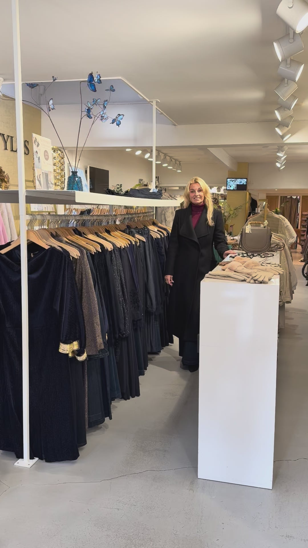 Ted Baker Mindee Coat black