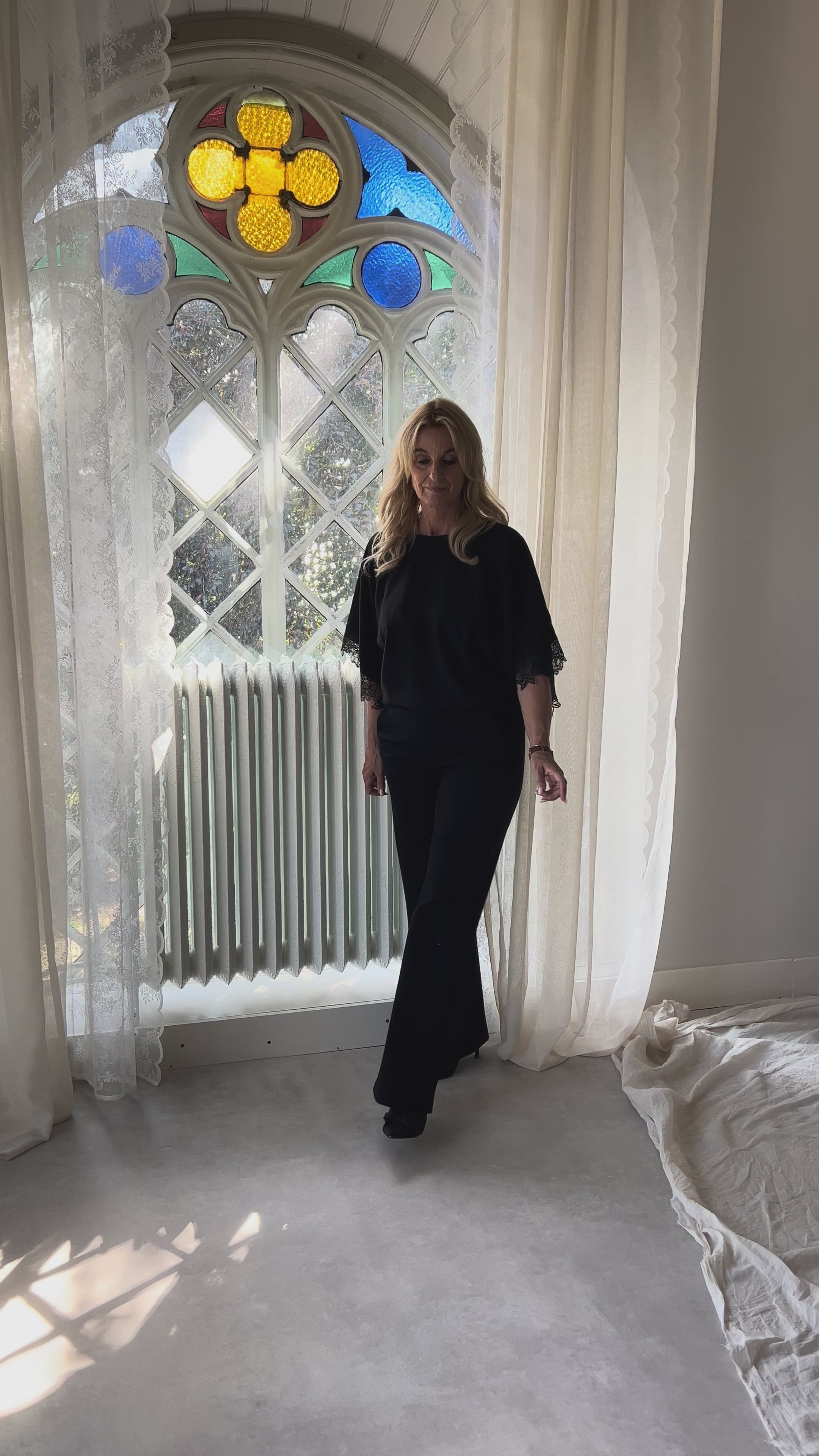 Ted Baker Neelai Top – Zwart