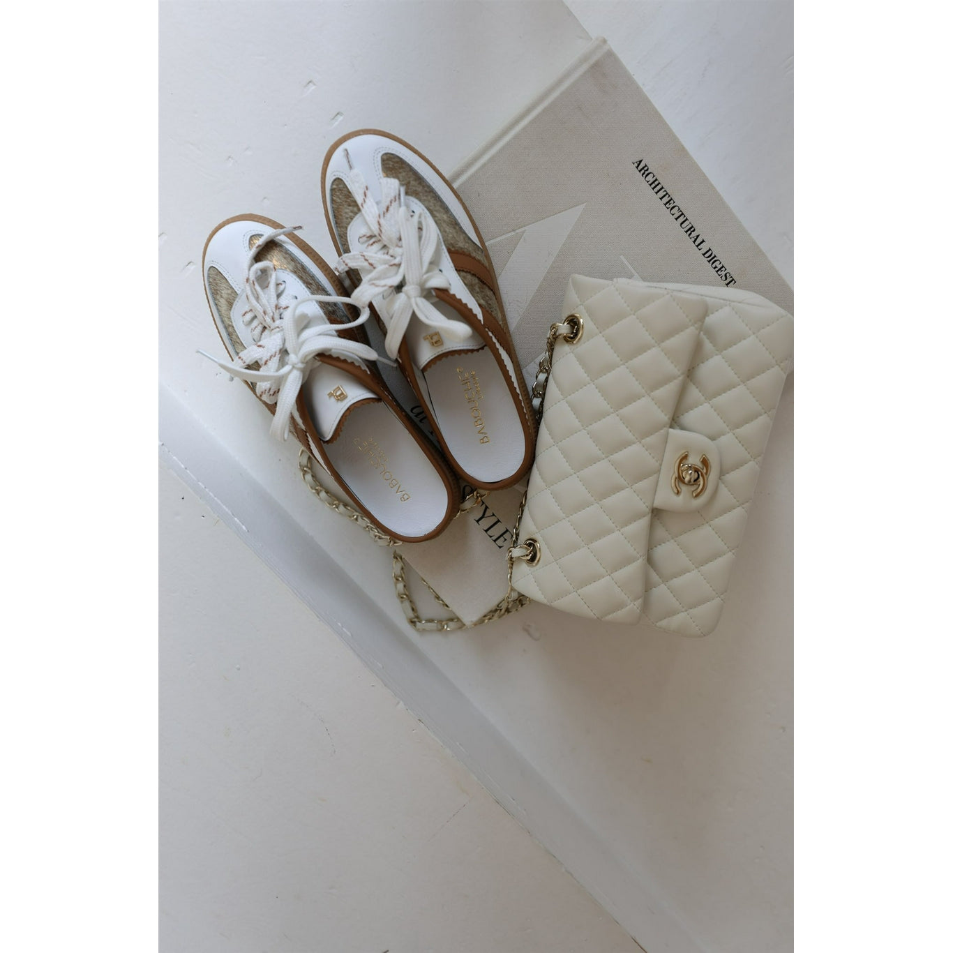Babouche Vally Sneaker – Gold
