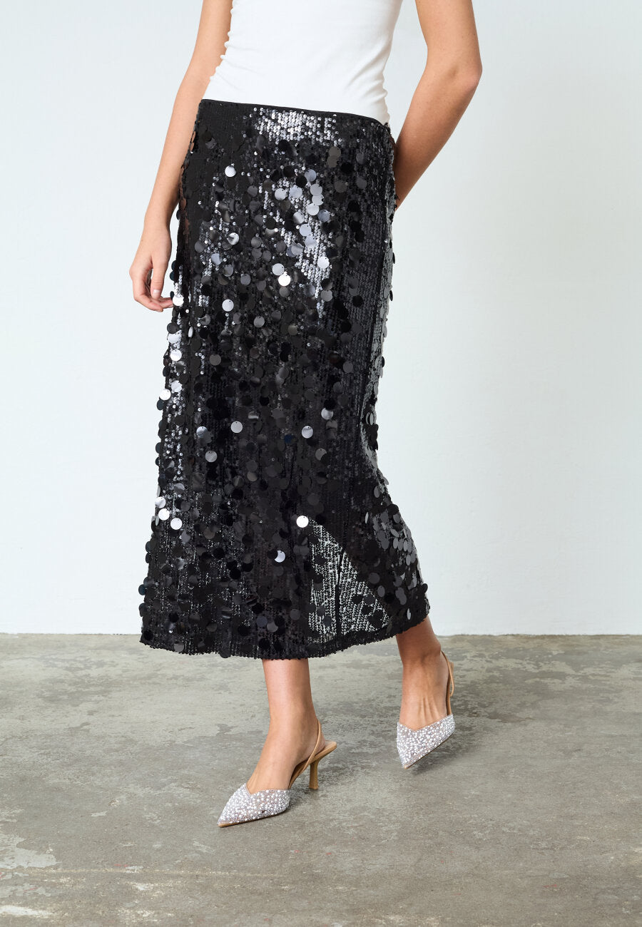 Sisterspoint Rok Gavea zwart glitter